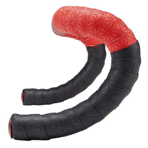 Supacaz, Super Sticky Kush - Multi Colored, Handlebar Tape, Red/Black