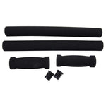 EVO, Gripper Cruiser, Foam Slip-On Grips, 130mm/330mm, Black