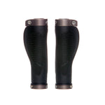 EVO, Ergo Clamper Grips, Lock-On, 130mm, Black