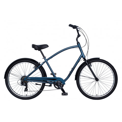 Bike Sun Drifter Aly M19 (I) 7Sp Steel-Bu/Bk-Met