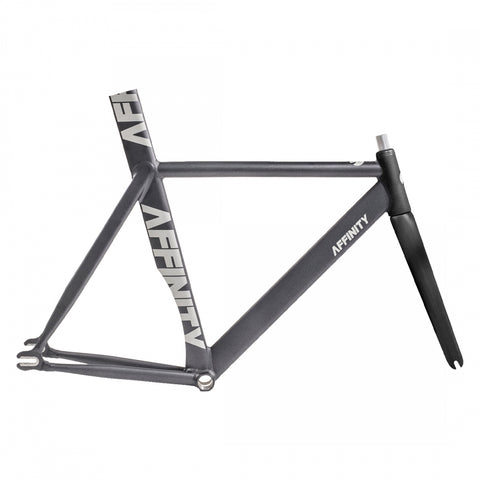 FRAME AFFINITY TRACK KISSENA ALY LG w/FORK-NoBrakeHOLE D-GY/L-GY