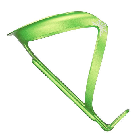 Supacaz, Fly Cage Ano, Bottle Cage, Aluminum, Neon Green, 18g