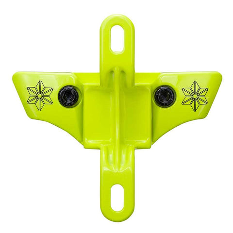 Supacaz, Saddle Mount, Bottle Cage, Carbon / PC, Neon Yellow