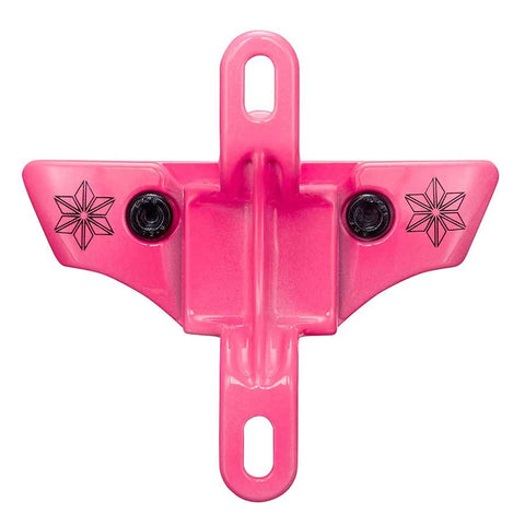 Supacaz, Saddle Mount, Bottle Cage, Carbon / PC, Neon Pink