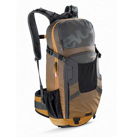 EVOC, FR Enduro, Protector backpack, 16L, Carbon Grey/Loam, ML