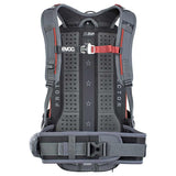 EVOC, FR Enduro, Protector backpack, 16L, Carbon Grey/Chili Red, ML