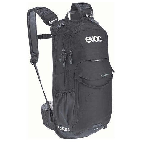 EVOC, Stage 12, Hydration Bag, Volume: 12L, Bladder: Not inlcuded, Black