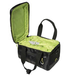 Basil, Miles, Trunk Bag, 7L, Black/Lime