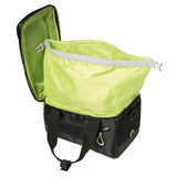 Basil, Miles, Trunk Bag, 7L, Black/Lime