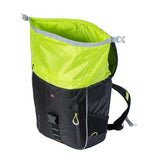 Basil, Miles, Backpack, Nordlicht Technology, 17L, Black/Lime