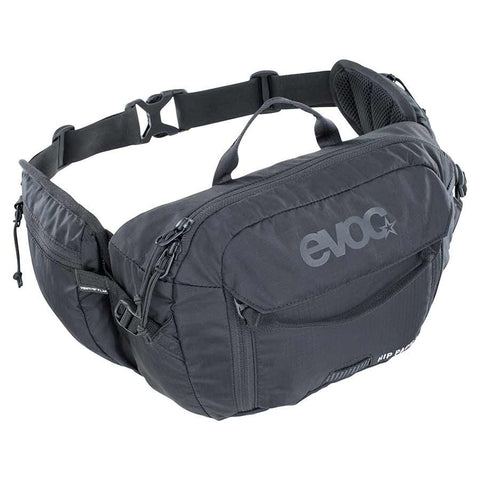 EVOC, Hip Pack 3L + 1.5L Bladder, Hydration Bag, Volume: 3L, Bladder: Included (1.5L), Black