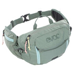 EVOC, Hip Pack 3L + 1.5L Bladder, Hydration Bag, Volume: 3L, Bladder: Included (1.5L), Olive