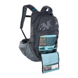 EVOC, Trail Pro 16, Protector backpack, 16L, Carbon/Grey, SM