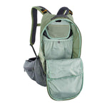 EVOC, Trail Pro 16, Protector backpack, 16L, Light Olive/Carbon Grey, LXL