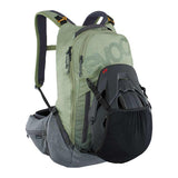 EVOC, Trail Pro 16, Protector backpack, 16L, Light Olive/Carbon Grey, SM