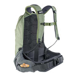 EVOC, Trail Pro 16, Protector backpack, 16L, Light Olive/Carbon Grey, LXL