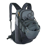 EVOC, Ride 12, Hydration Bag, Volume: 12L, Bladder: Included (2L), Carbon/Grey