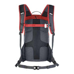 EVOC, Ride 12, Hydration Bag, Volume: 12L, Bladder: Included (2L), Chili Red/Carbon Grey