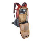 EVOC, Ride 12, Hydration Bag, Volume: 12L, Bladder: Included (2L), Chili Red/Carbon Grey