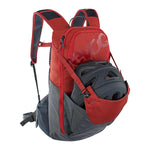 EVOC, Ride 12, Hydration Bag, Volume: 12L, Bladder: Included (2L), Chili Red/Carbon Grey