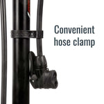 Evo, AirPress Comp, Floor Pump, 160psi, Black