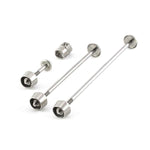 Pitlock, FW+RW+SP skewers 3-Pack, Silver, (Set 02)