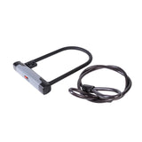 EVO, Lockdown +, U-Lock, Key Lock, 127x230mm (with 120cm cable), 5''x9'' + 4', 14mm Thickness