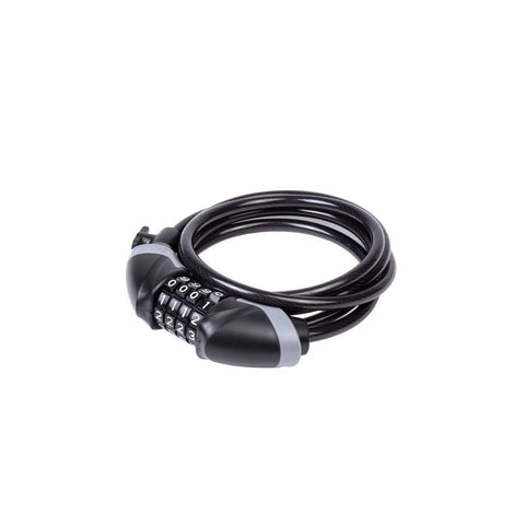 EVO, Lockup, Cable lock, Combination, 8mm, 185cm, 6', Black