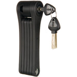 Eclypse, Foldylock Compact, Folding Lock, Key, 85cm, Black