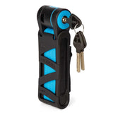 Eclypse, Foldylock Compact, Folding Lock, Key, 85cm, Blue