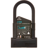 Eclypse, U180, U-Lock, Key, Black