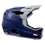 7iDP, Project 23 Fiber Glass, Full Face Helmet, Matt Deep Space Blue/Gloss Grey, S, 55 - 56cm