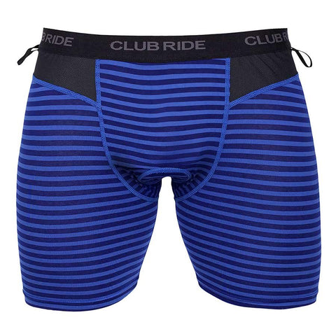 Club Ride, Johnson, Base Layer, Men, Cobalt Stripe, XL