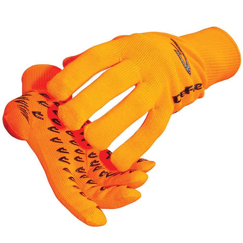 DeFeet, E-Touch Dura Glove Orange MD Smart Phone Compatible