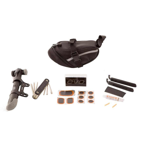 EVO, RR-1 Ride Ready Essentials Kit | Saddle Bag & Repair Kit