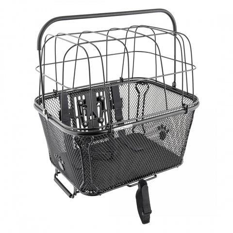 BASKET SUNLT FT/RR WIRE HB/RACTOP QR BK ***PICK 2PCS: BOTTOM BASKET & TOP CAGE***