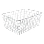 BASKET WALD 1275WH 21x15x9 WH NO/HDWR NOBANDS