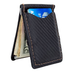 Bag Lizard Wallet Carbon Leather Bk