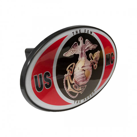 Car Rack Tricktopz Hitch Cover 2In Marine Corp Logo