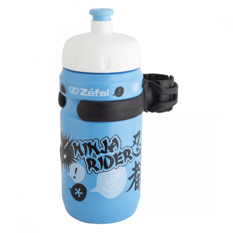 Bottle Zefal 162 12Oz W/Cage Little-Z Boy Ninja Bu
