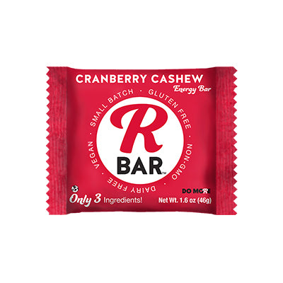 Food Rbar Bar Cranberry Cashew Bxof10 1.6Oz