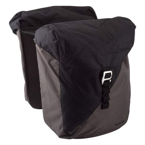 Bag Racktime Pannier Vida Double Bk/Gy