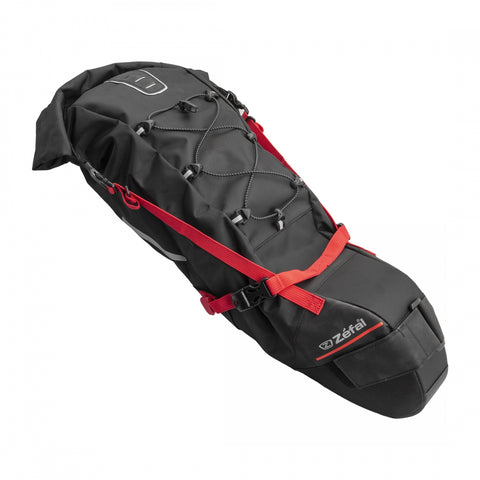 BAG ZEFAL SEAT Z ADVENTURE R17 BK/RD WATERPROOF