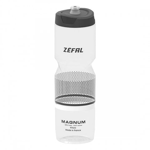 BOTTLE ZEFAL 33oz MAGNUM CLEAR/BK