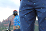 Club Ride Mtn Surf Short Navy Print Men's