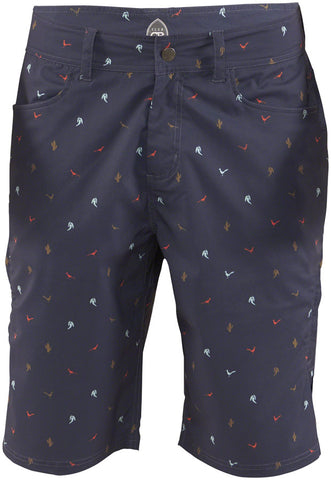 Club Ride Mtn Surf Short Navy Print Men's