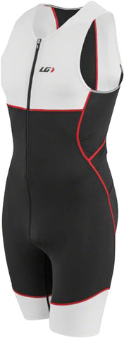 Garneau Tri Comp Men's Suit Black/GRAY/Red 2XL