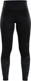 Craft Warm Train Wind Tights Black/Asphalt WoMen's