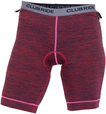 Club Ride MontCham Short Liner Merlot WoMen's