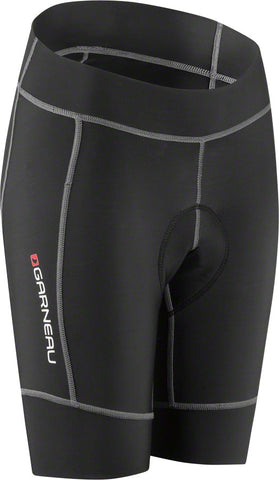 Garneau Request Promax Junior Girls Short Black JR